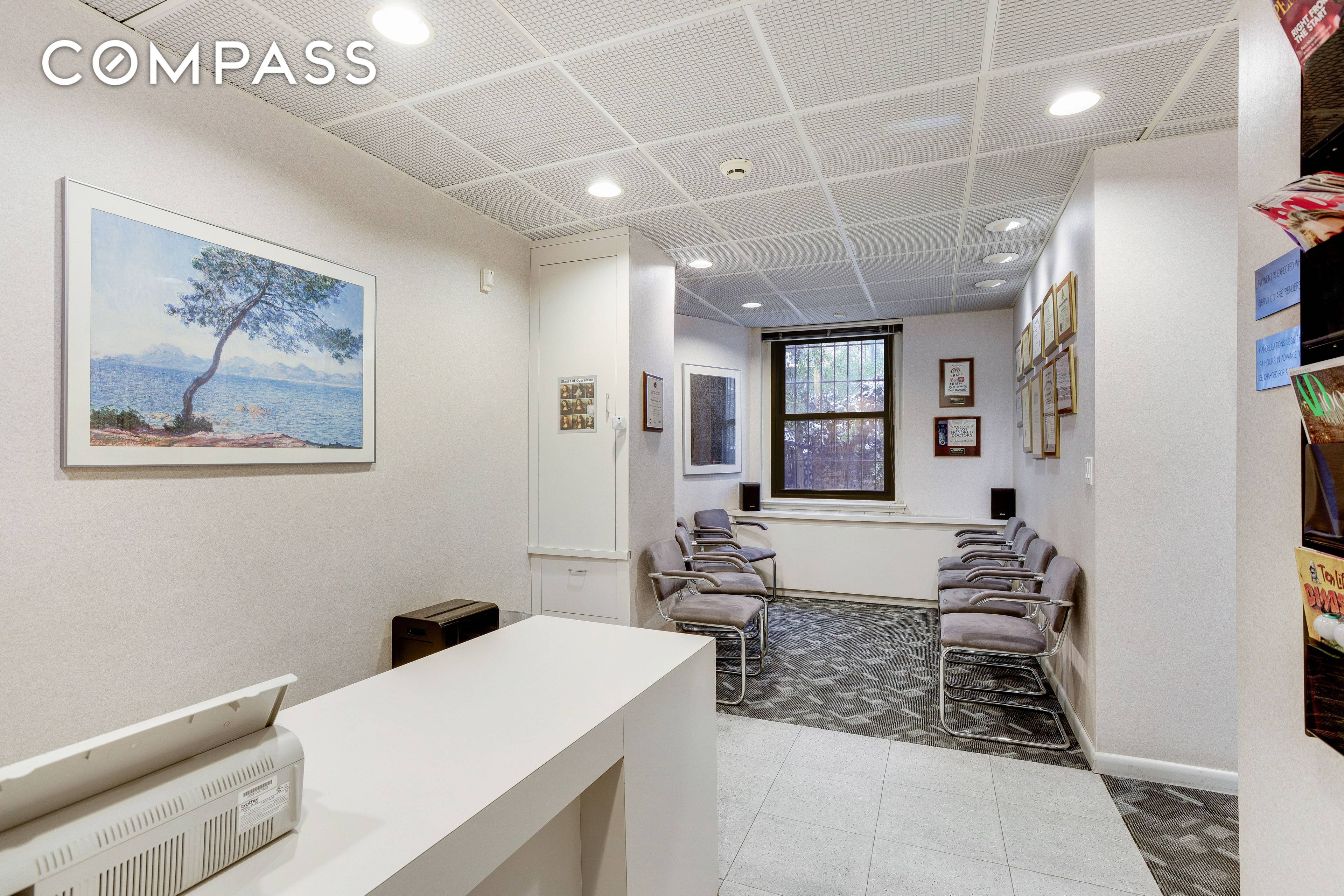 Rarely available first floor medical office for sale in one of the most prestigious healthcare buildings on the Upper East Side.