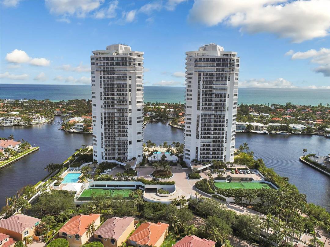 Breathtaking intracoastal and Golden Beach views await in this rarely available 'Atlantic' floor plan at One Island Place.