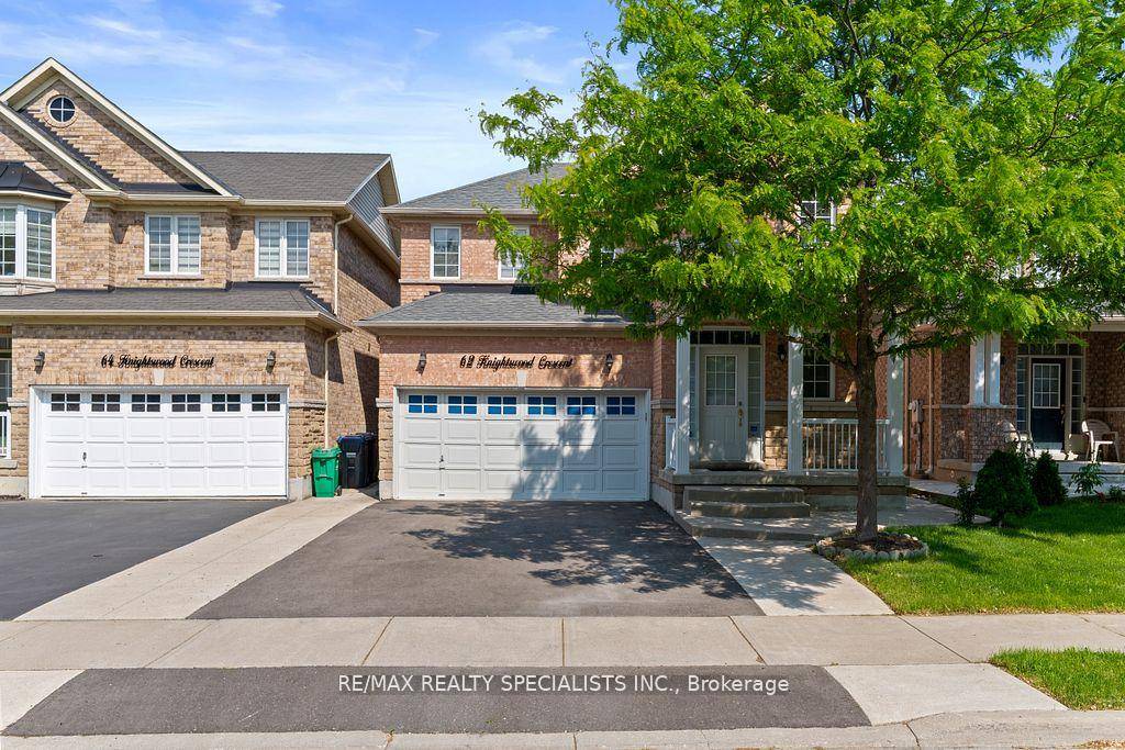 Built in 2009, Fully Detached All Brick Home with Double Car Garage.