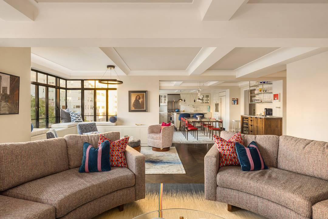 Perched just above West 12th Street's treetops, Residence 8A is an exquisite, north south floor through, quadruple exposure, four bedroom, three bathroom home in the full service sister building to ...