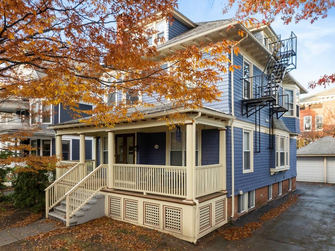 Incredible Investment opportunity to own a 6 unit apartment building in the heart of East Rock in charming 1910 building steps from Worthington Hooker school, gourmet markets restaurant and ER ...