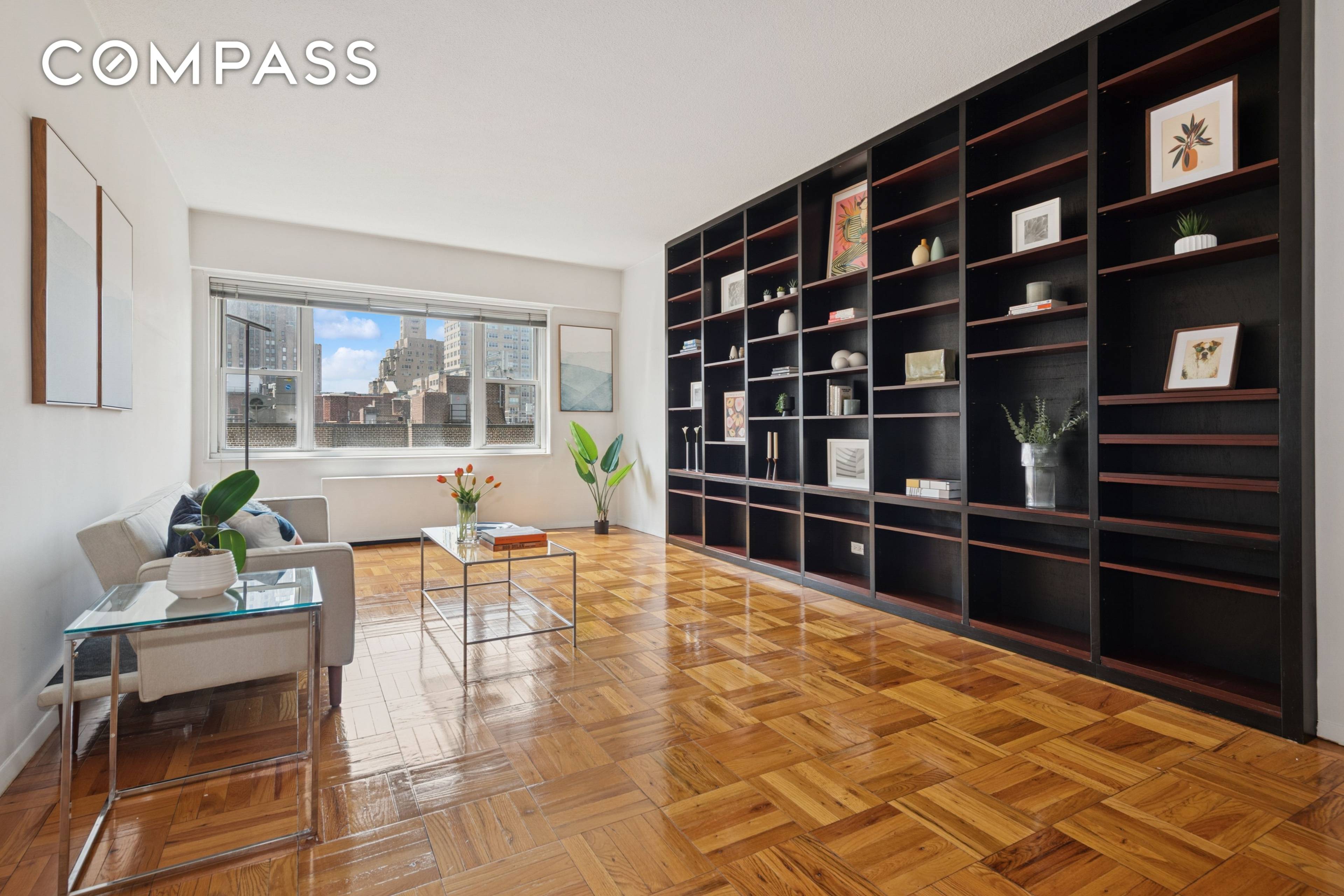 Step into this bright and beautifully proportioned west facing one bedroom home with expansive living, dining and bedroom areas at the iconic Georgetown Plaza.