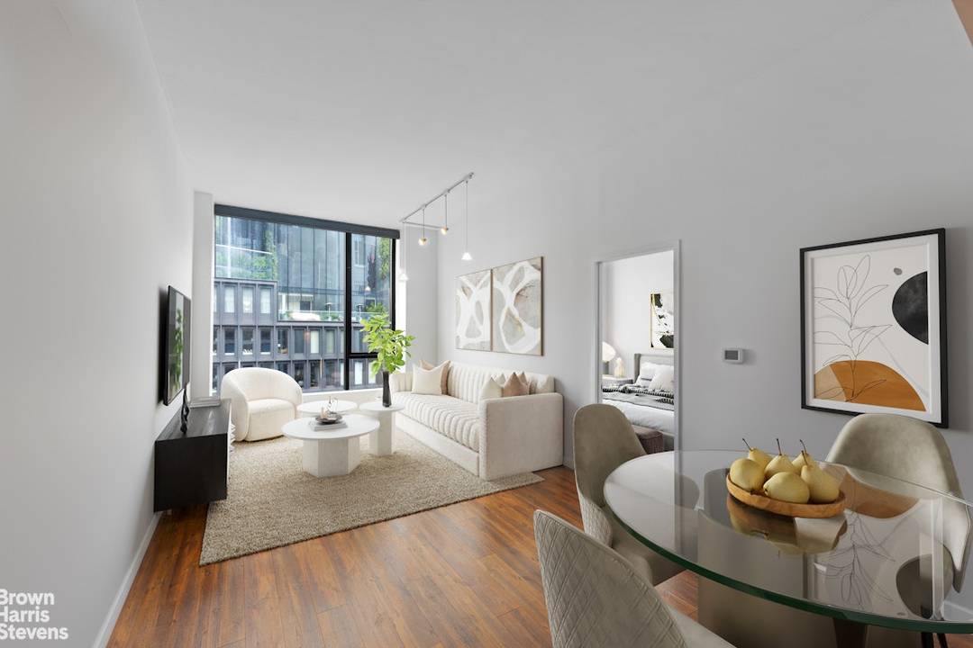 Spacious and Stylish 1 Bedroom at Hudson Square's Premier Boutique Condominium.