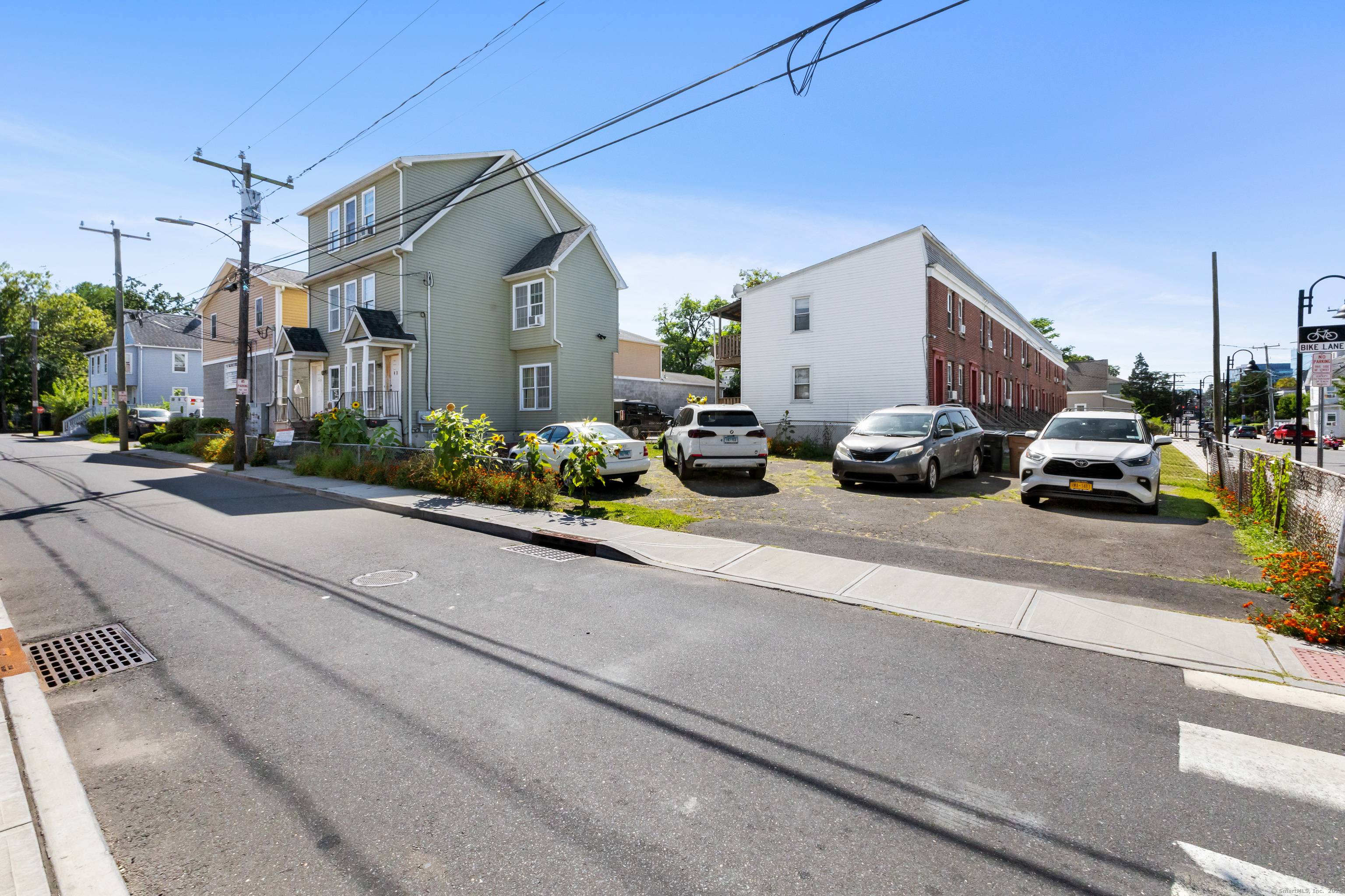 Two family property built in 2010 on a corner lot in Stamford's South End.