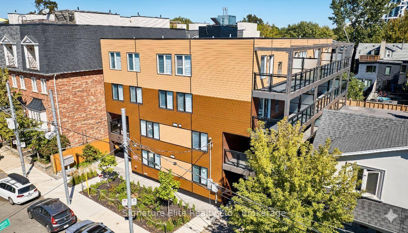 Experience the best of city meets beach living at 45 Connaught Ave a modern south facing suite that combines functional design, walkable convenience, and a vibrant community setting.