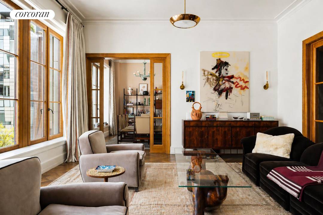 Residence 6E at The Fitzroy Roman and Williams' iconic, full service condominium in the heart of West Chelsea.