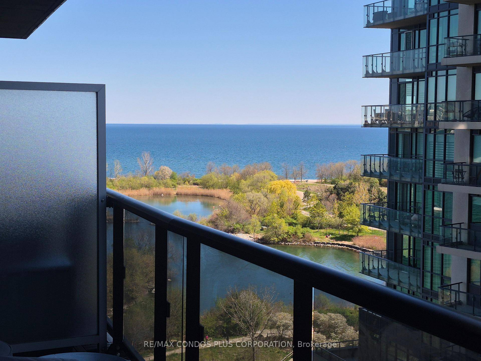 Waterfront West Condo Unit with a Breathtaking View of Lake Ontario and City Skyline.