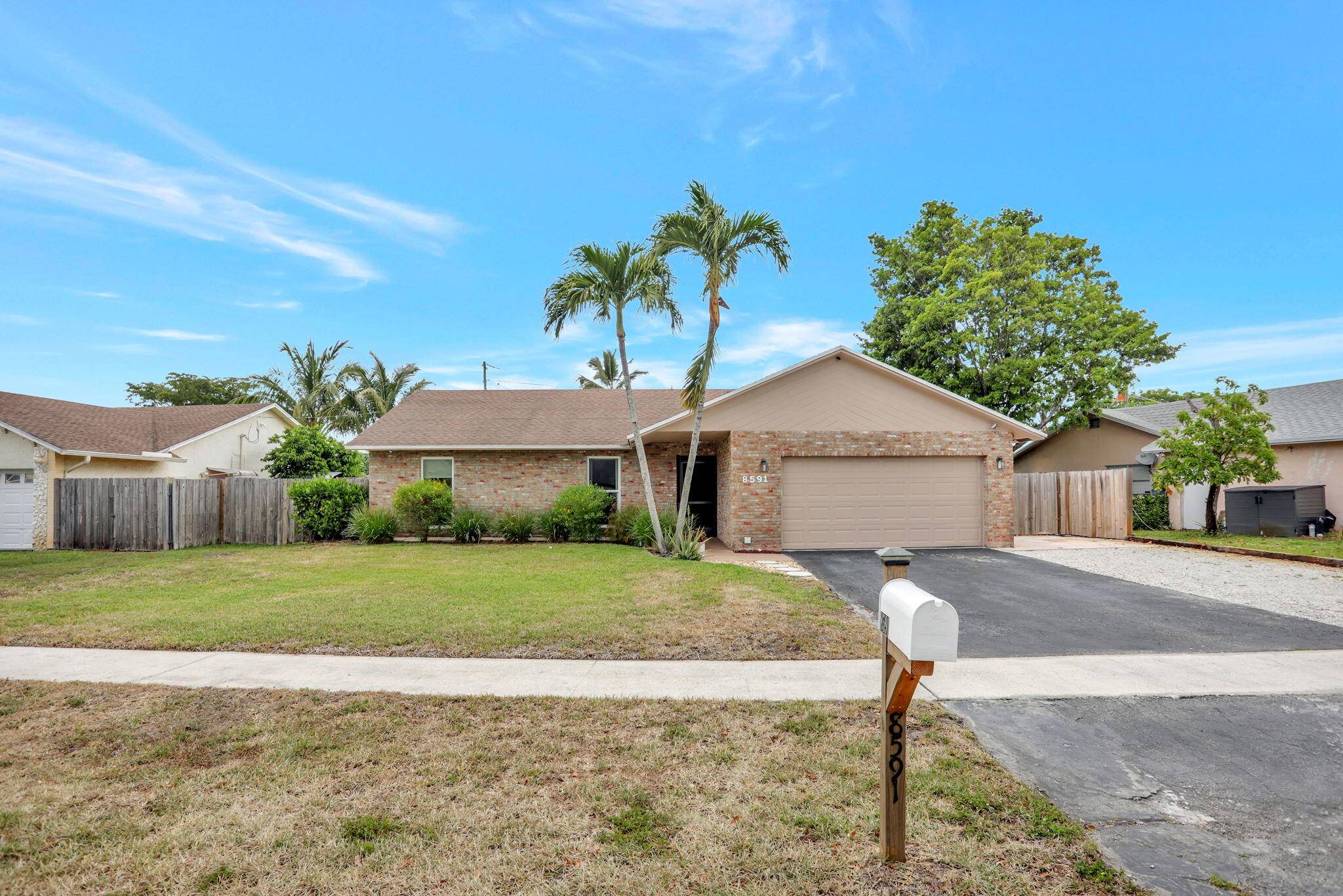Must see 3 2 with pool with 2 car garage in a desirable neighborhood in West Lauderhill.