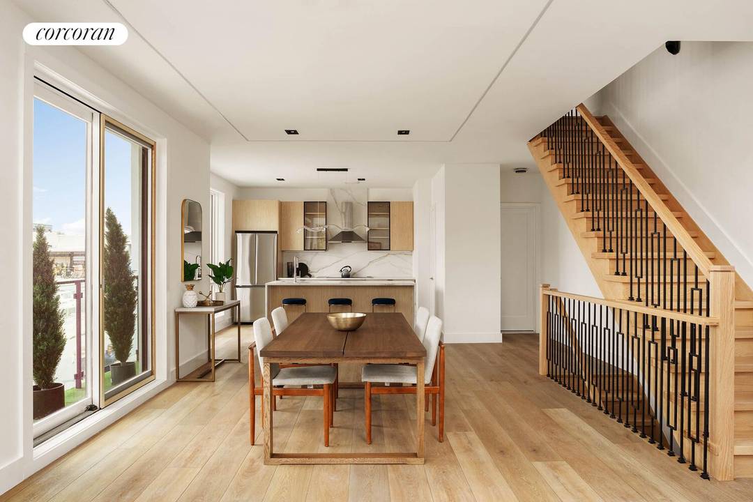 Luxury living reaches new heights with these two expansive single family townhouse condominiums, perfectly situated on the vibrant border of Bushwick and Ridgewood.