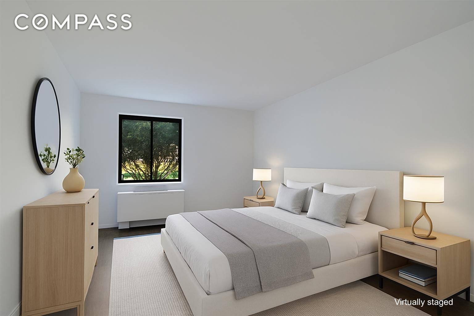 This oversized 1 bedroom, 1 bathroom home in the highly coveted E line at The Battery Pointe boasts open views of the park and the Hudson, marrying urban comfort with ...
