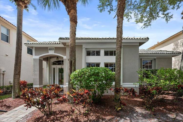 Live the resort life at 8203 Calterra Drive in the gated Montecito community !