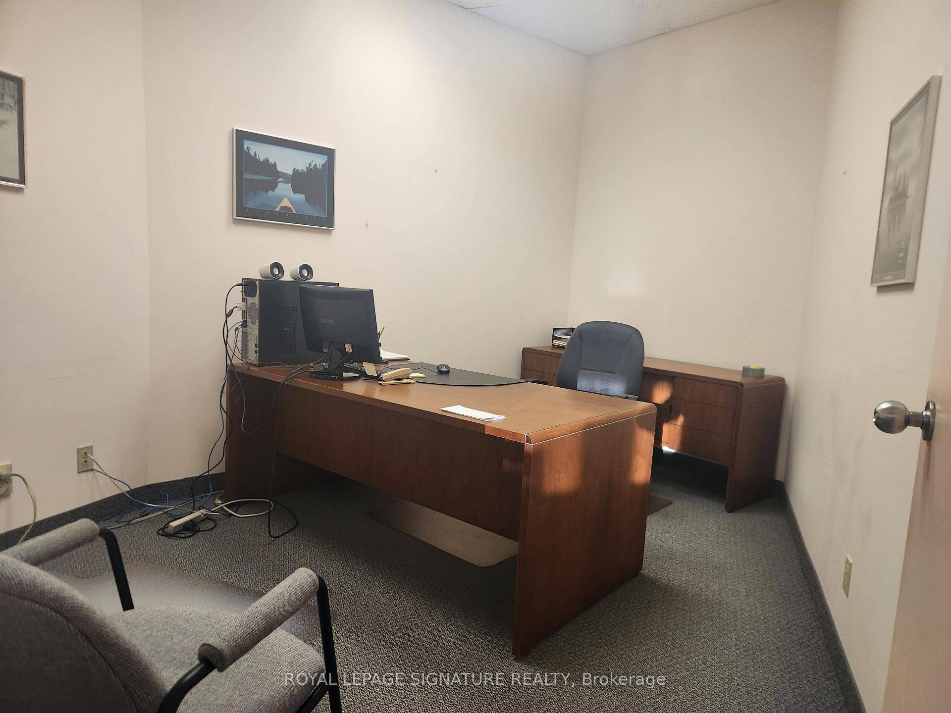 Modern office space available within a professional accounting firm.