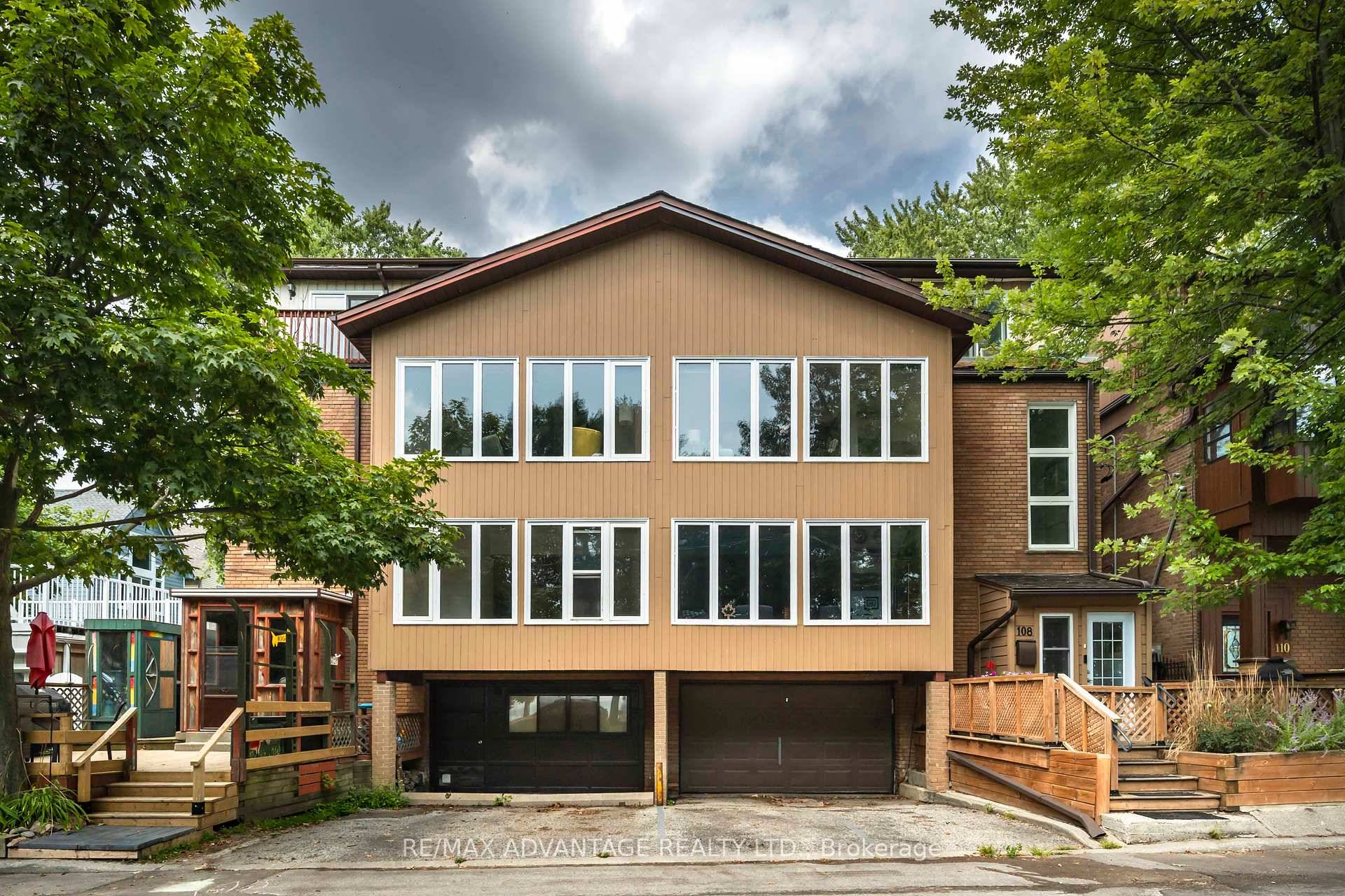 A unique opportunity to acquire this 2 unit semi attached duplex in The Beaches overlooking Lake Ontario.