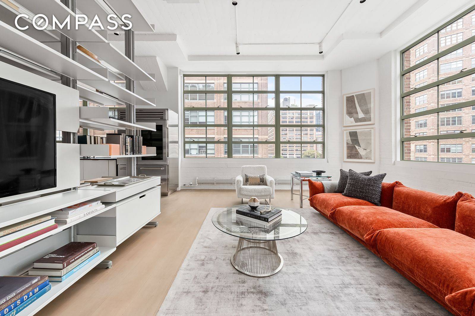 Elegant architecture and classic modernist design influence every aspect of form and function in this open concept loft in one of TriBeCa s finest, full service, boutique condominiums where luxurious ...