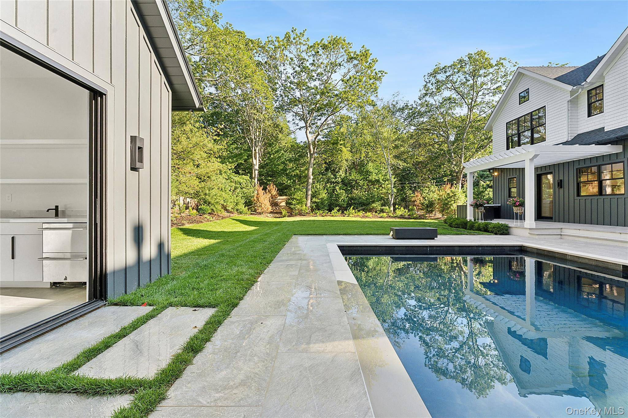 Nestled in the heart of Sag Harbor, this stunning 6, 631sq.