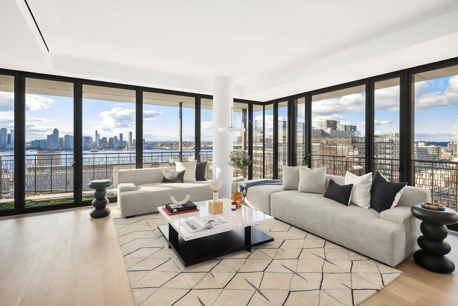 Emerging as a rare vertical sight in historic Hudson Square, the 25 story 100 Vandam, designed by the pioneering COOKFOX Architects, effortlessly melds the old and the new with its ...