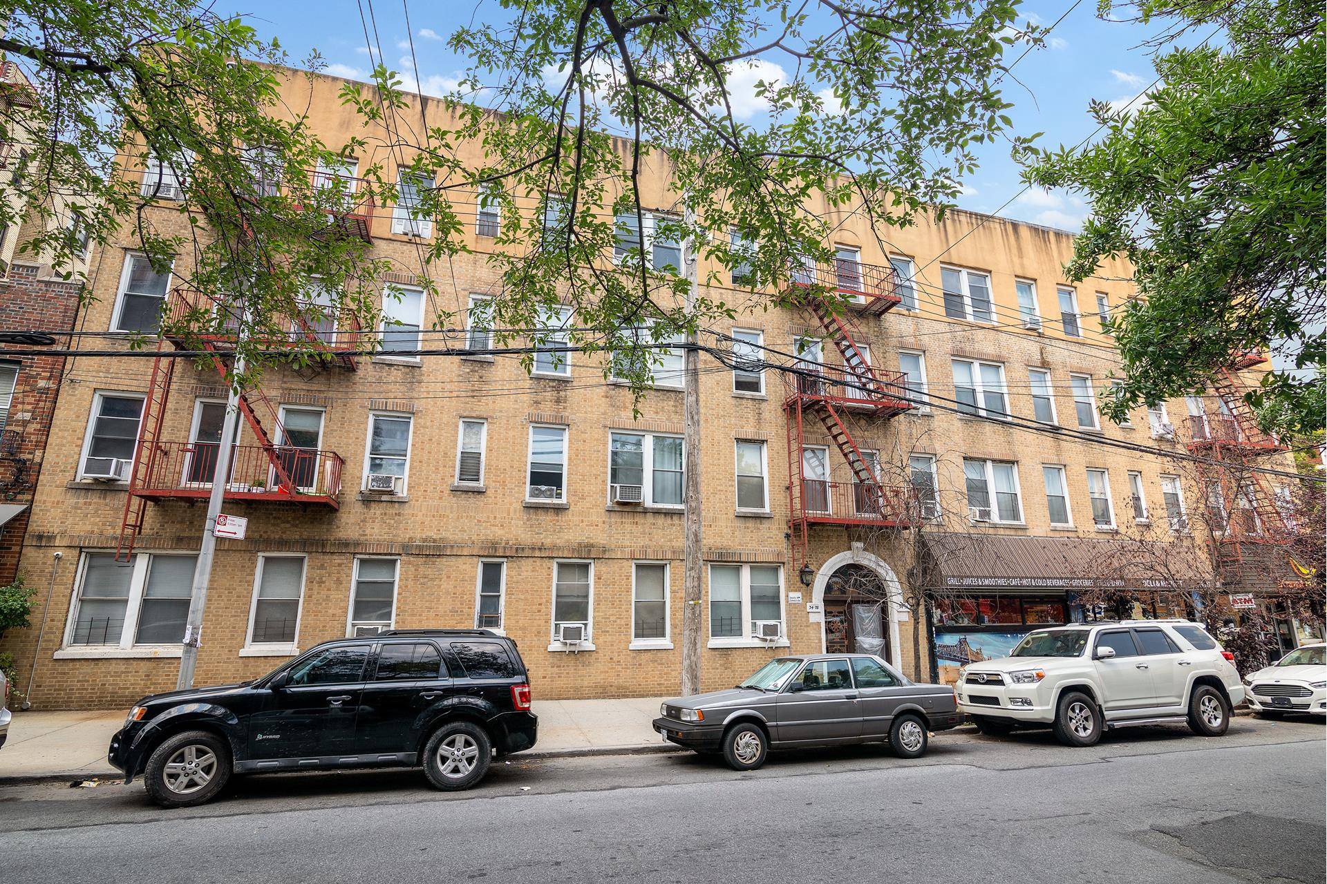 Income producing property in the heart of prime Astoria !