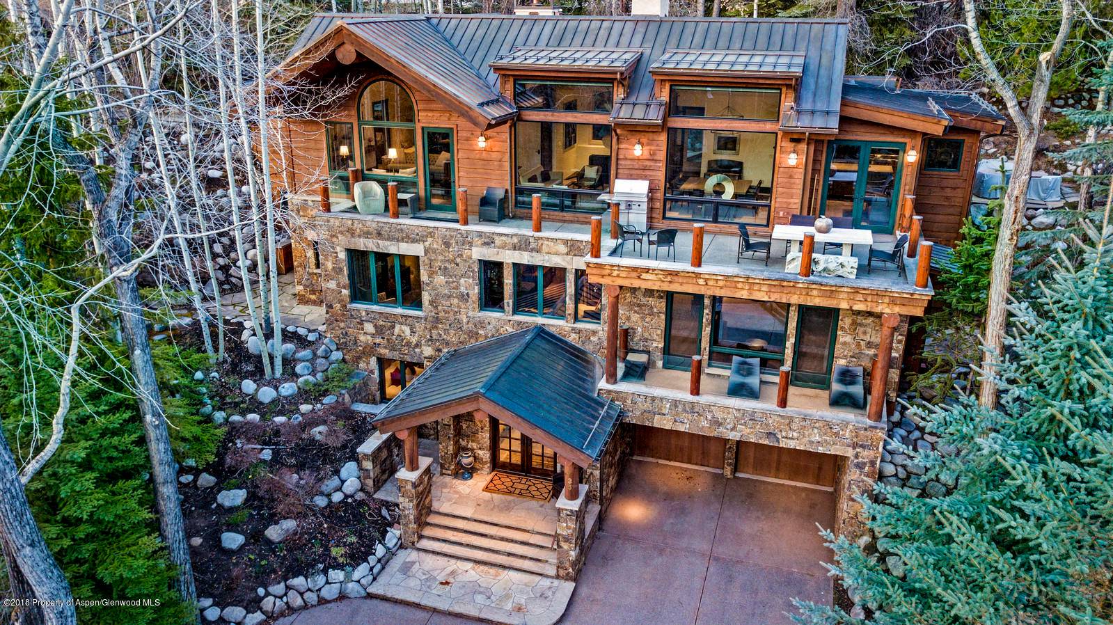 Inviting contemporary home in downtown Aspen's sought after Oklahoma Flats neighborhood, offers everything you are looking for.