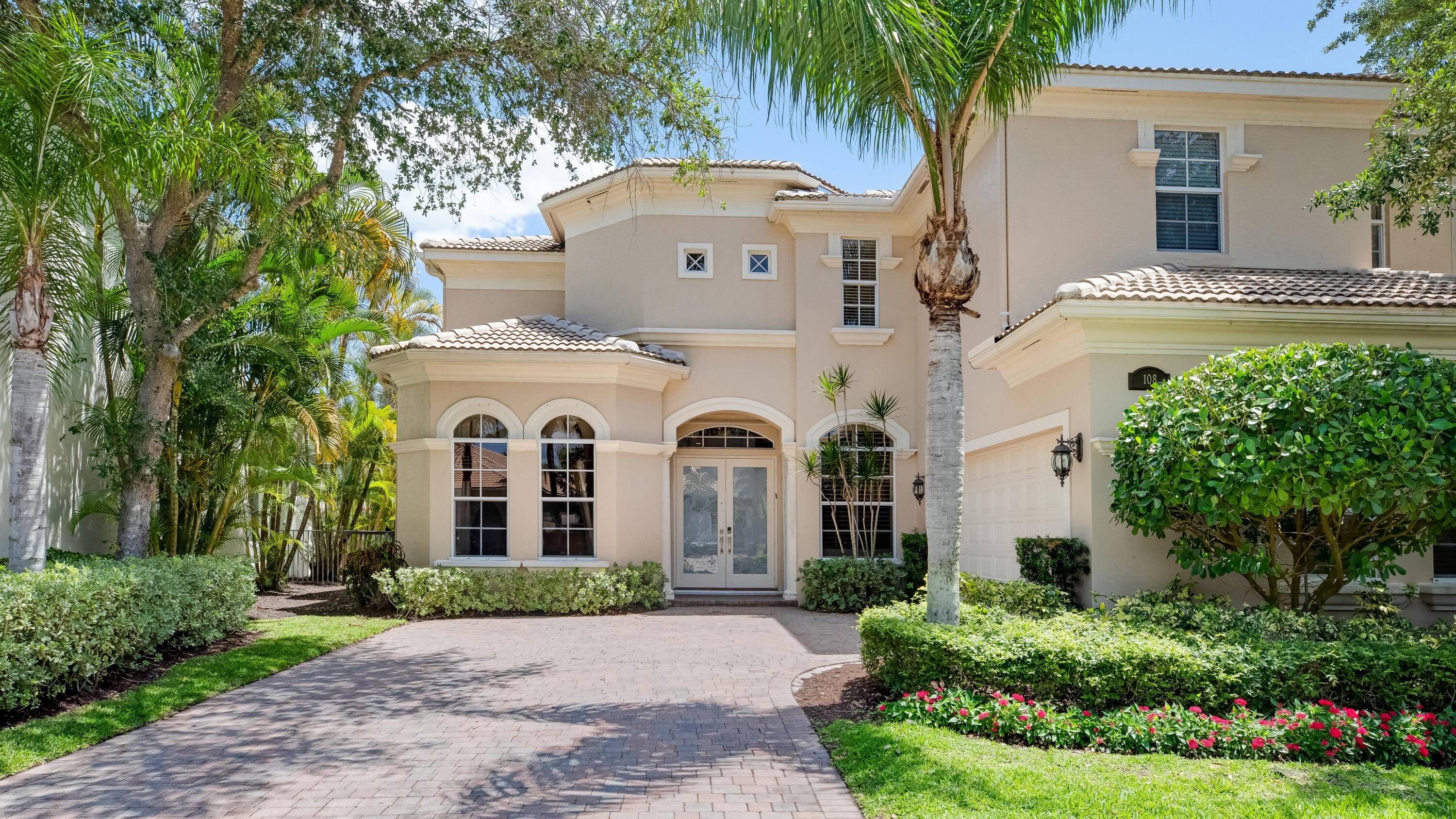 Nestled within the prestigious Mirasol Country Club is this exquisite home offering 5 bedroom and 5.