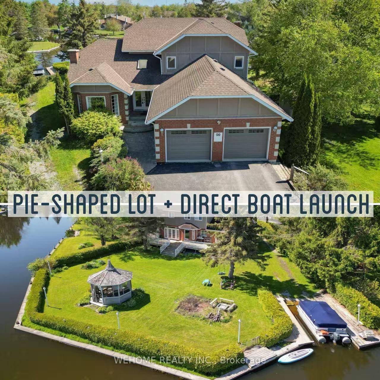 Welcome to 90 Turtle Path, a newly renovated four season waterfront home in Lagoon City.