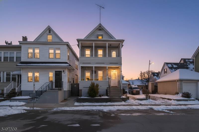 Welcome To This Well Maintained Two Family Home Located On A Quiet Residential Street In Wallington, Bergen County.