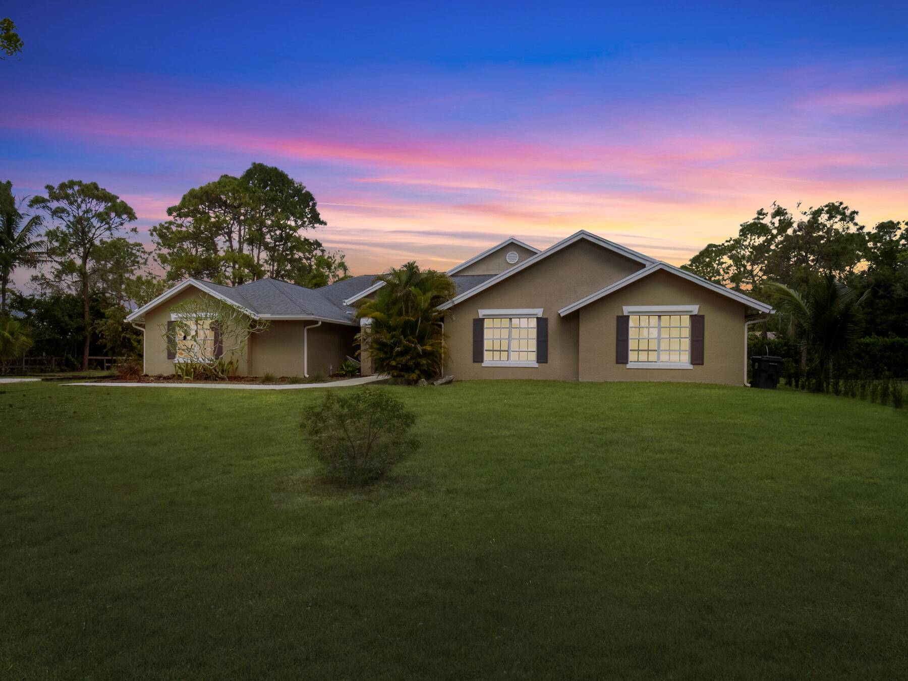 Elegant, Fully Renovated 4 Bedroom, 3 Bathroom Estate with Pool, RV Income Potential, Privacy Landscaping Fruit Trees on 1.