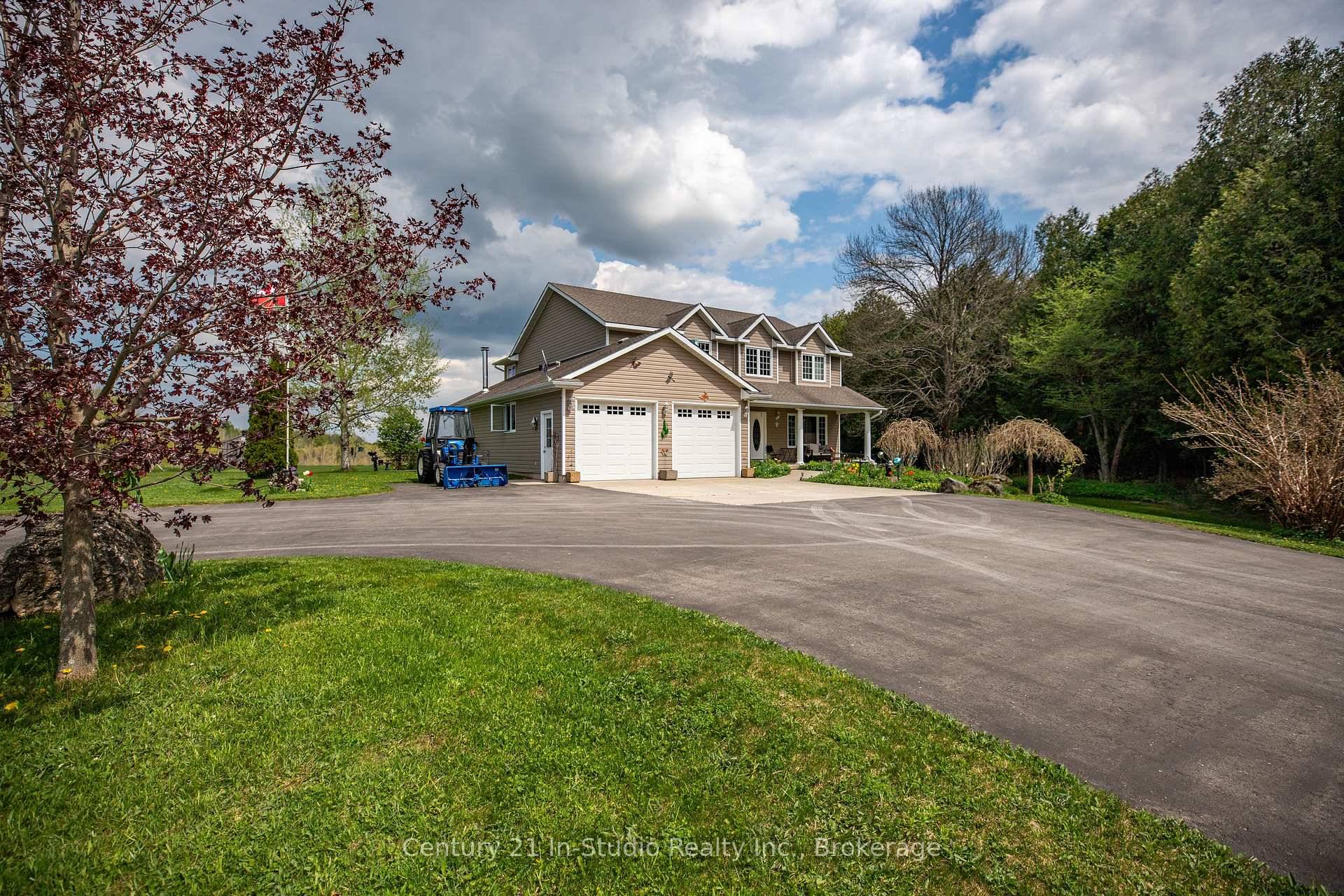 This meticulously maintained Cape Cod style home sits on almost 15 acres of well kept, private land, showcasing years of pride in ownership.