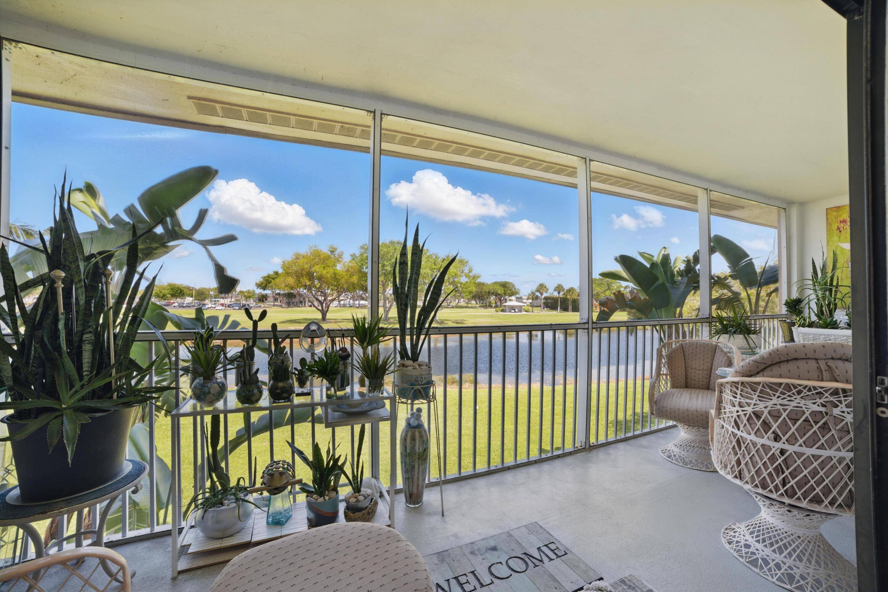 Don't wait ! Stunning Sunset, golf and water views from this Rare 2nd Floor 2 BD 2 Bath in the LUXURY Piedmont section of Kings Point with ELEVATOR, not lift.