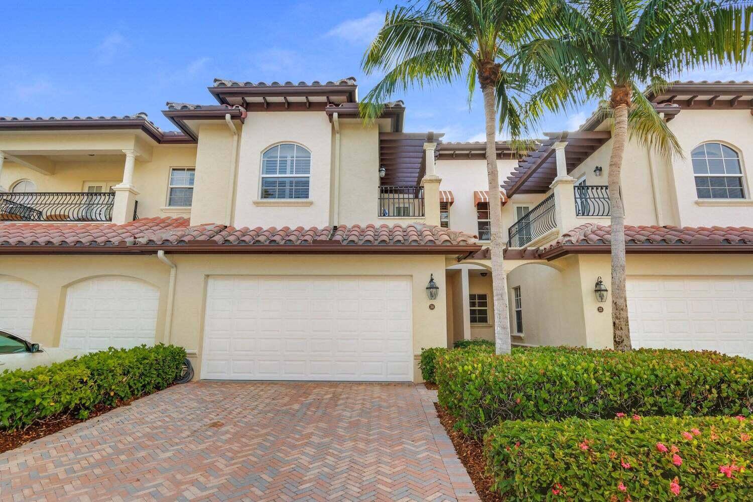 Immaculate Two Story Townhouse Situated in a Gated Private Enclave of Just 65 Townhomes on Soverel Harbour Marina.