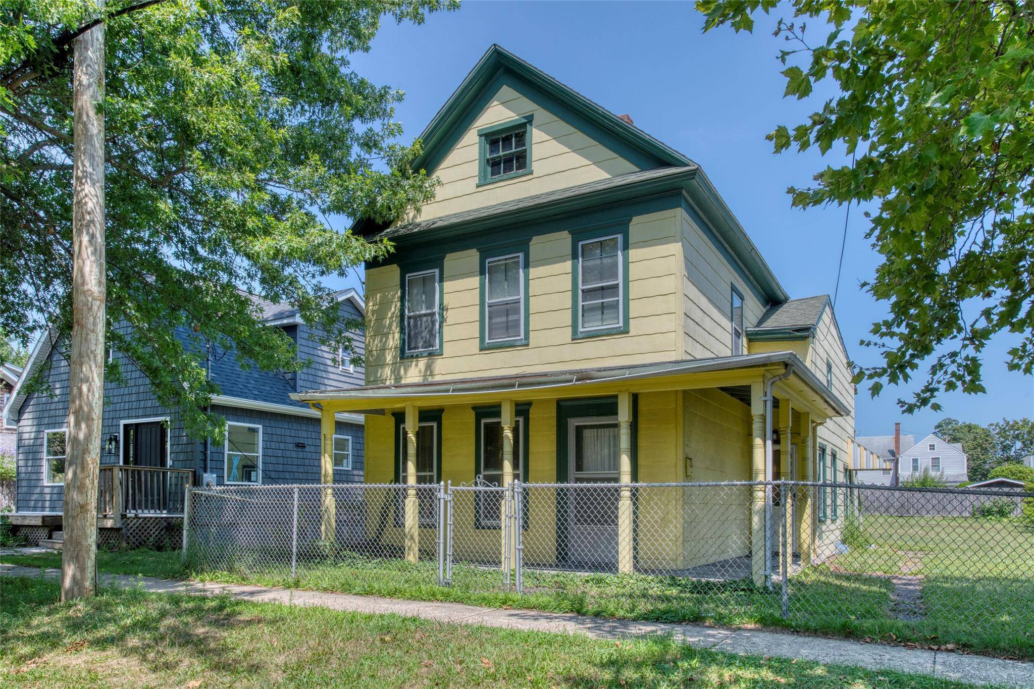 Opportunity to invest in and restore a Greenport Village oldie.