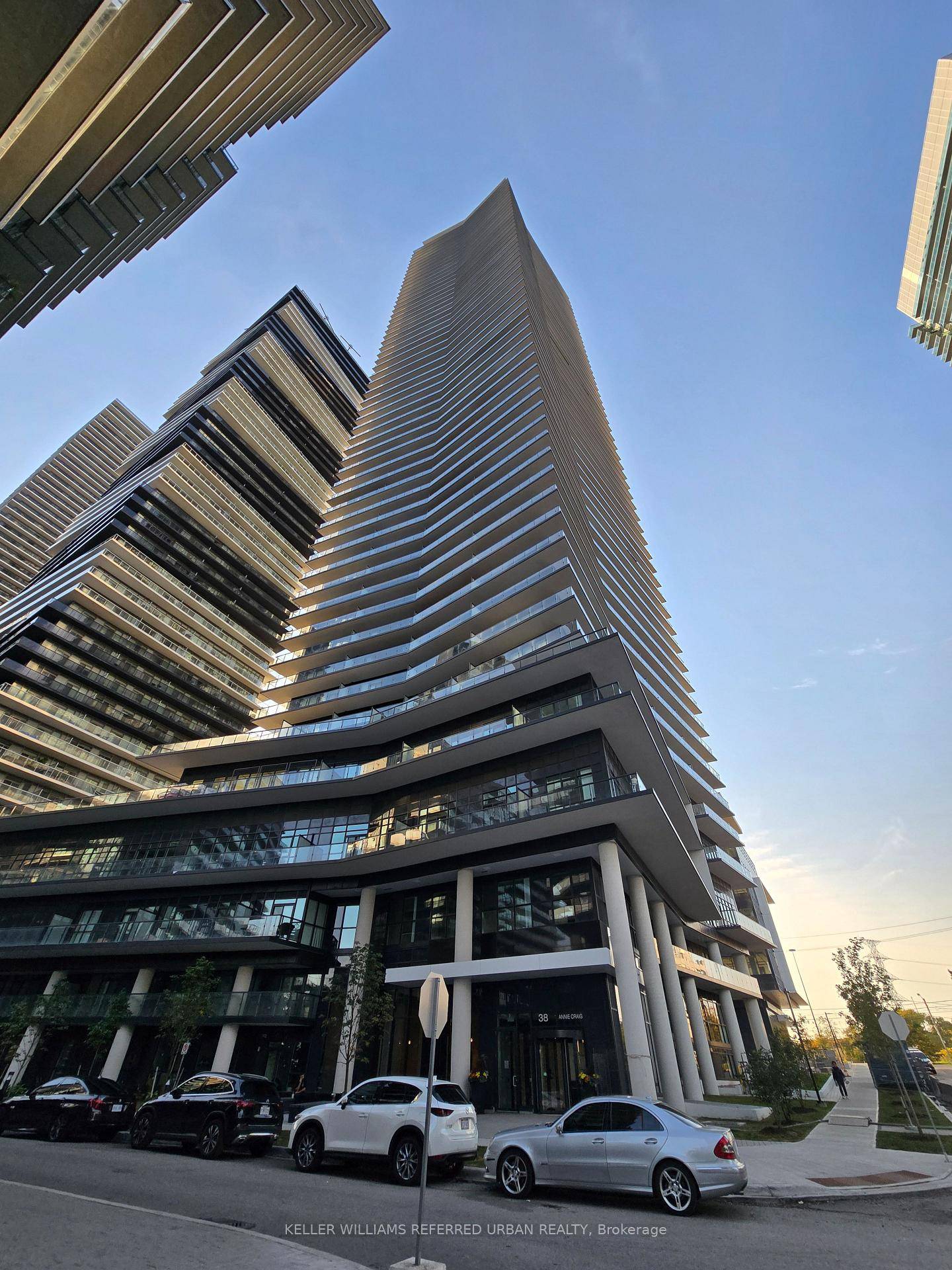 Brand New Waterfront Condo, Sunfilled 1 Bedroom suite with Floor to Ceiling Windows for natural light, walk out to large balcony from Living Room and Bedroom.