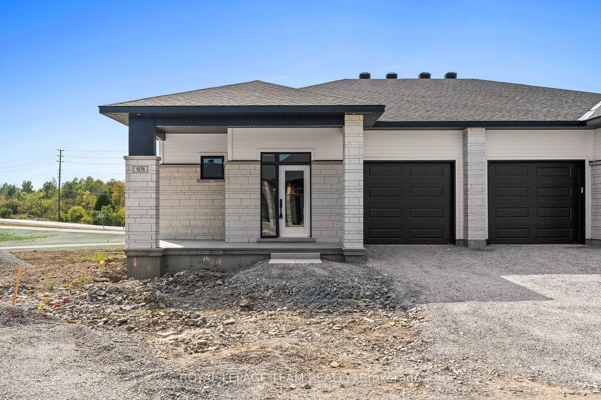 Set in Brockville's Stirling Meadows, this newly built semi detached bungalow blends contemporary design with a convenient location, just moments from Highway 401 and close to shopping, dining, and recreational ...