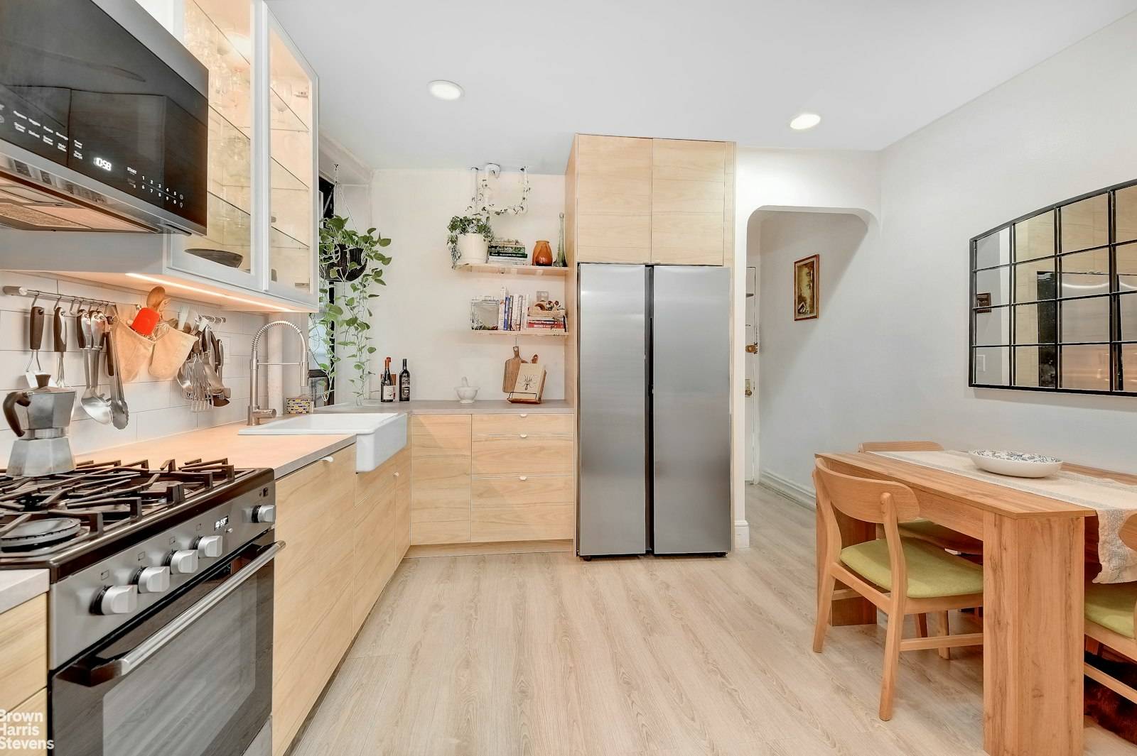 Step into pre war charm fused with modern upgrades in this delightful coop on West 122nd Street, right in the heart of Morningside Heights !