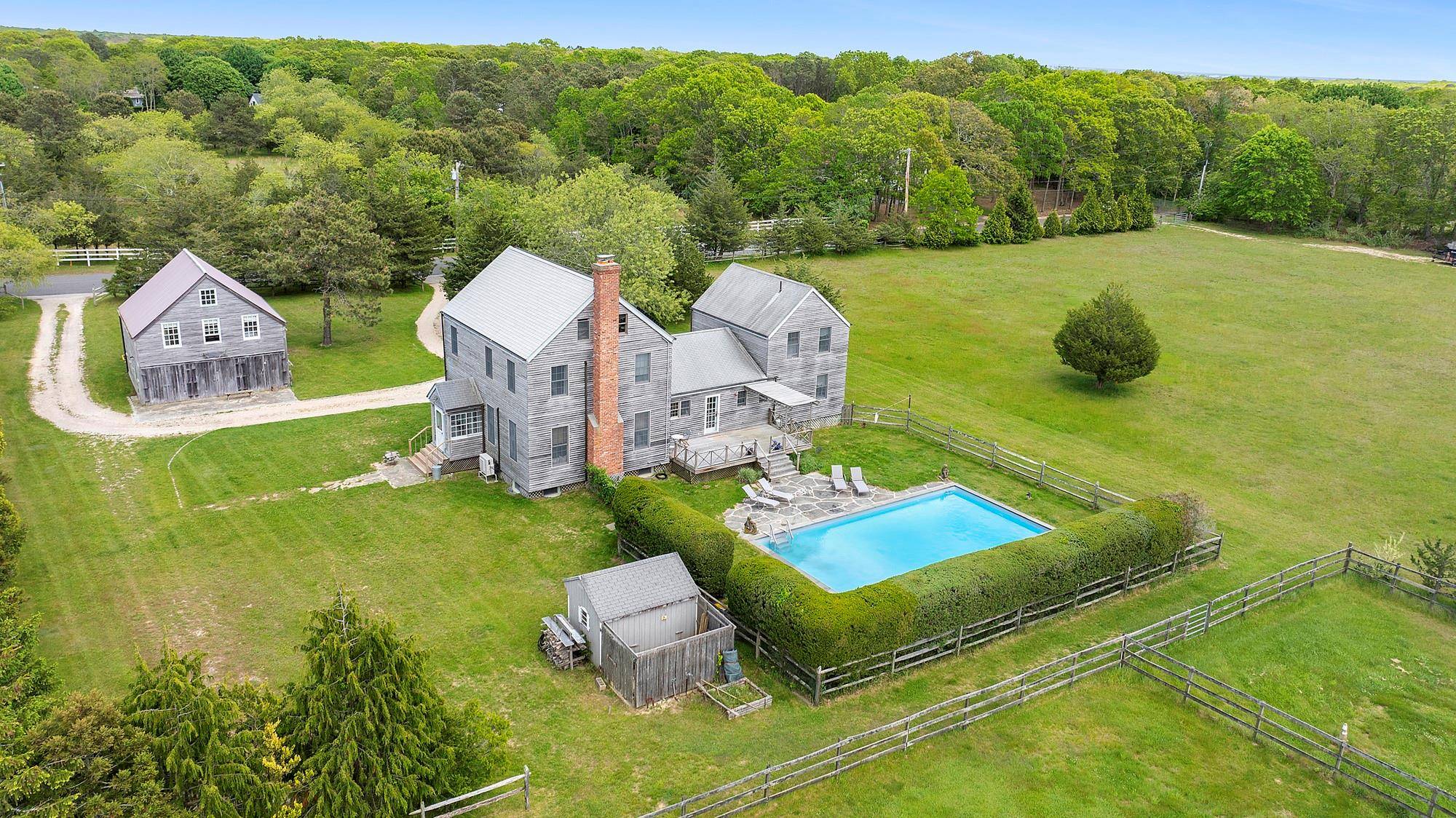 GENESIS FARM A Gem in the Heart of East Quogue Welcome to Genesis Farm, a rare and rustic feeling retreat nestled in the heart of the Hamptons.