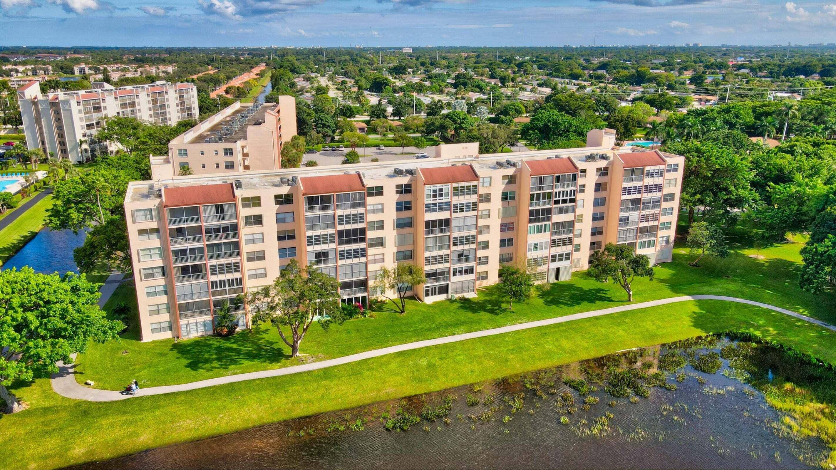 Rare 6th floor, 2 bedroom, 2 bath end unit with breathtaking lake views.