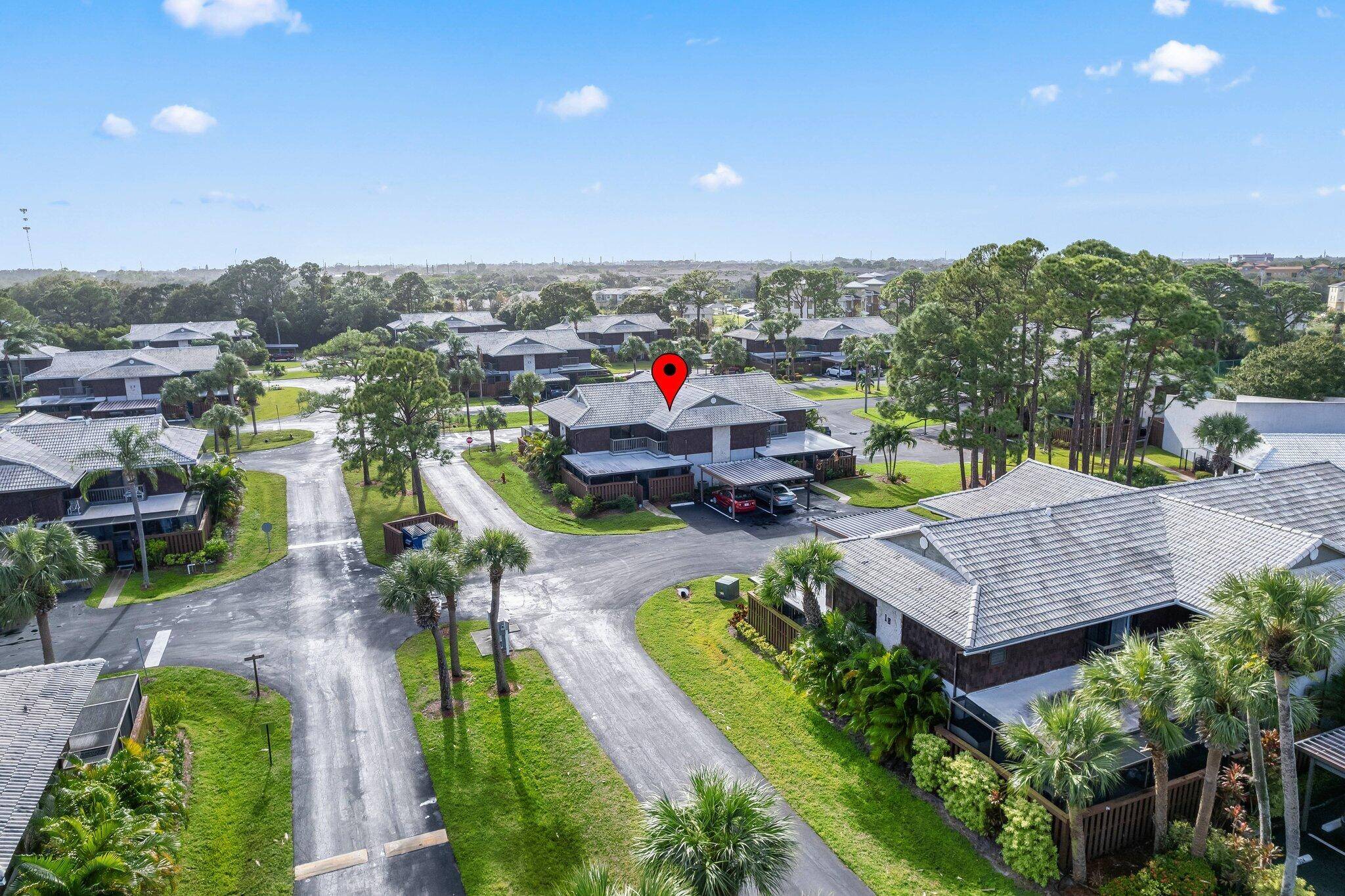 Discover this charming 2 bedroom, 2 bathroom townhouse in Camelot Gardens, a sought after community in Port St.