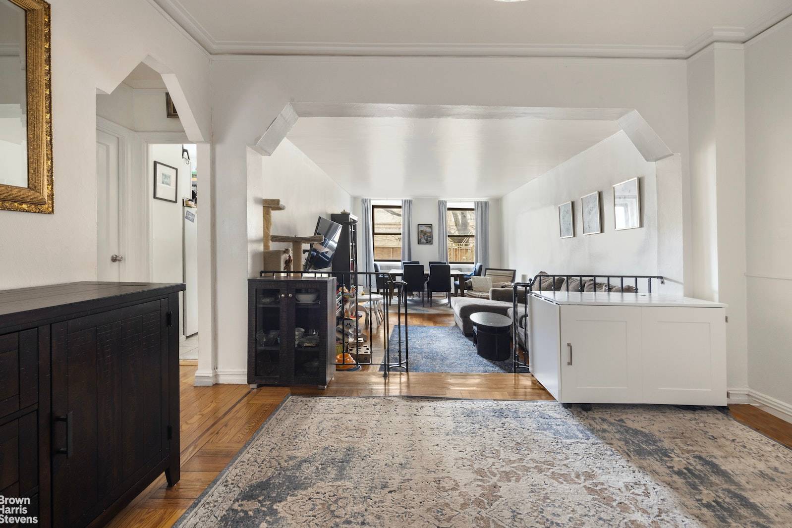 350 Cabrini Blvd is a charming Art Deco co op located in the vibrant enclave of Hudson Heights.