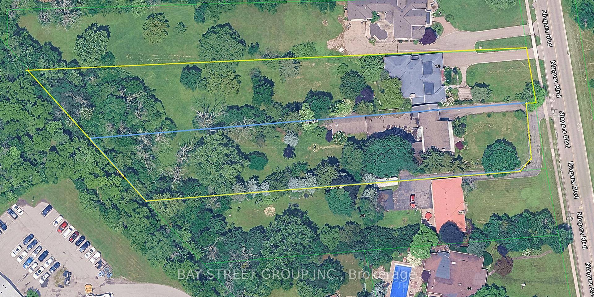 Two properties for sale together.