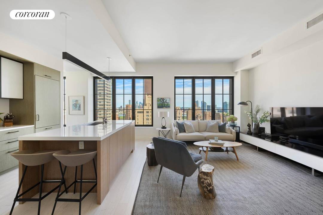 Refined Corner 2 Bedroom Condo with Split Layout and Expansive City Views at 959 First Avenue Welcome to Residence 17C a bright and intelligently designed 2 bedroom, 2 bathroom corner ...