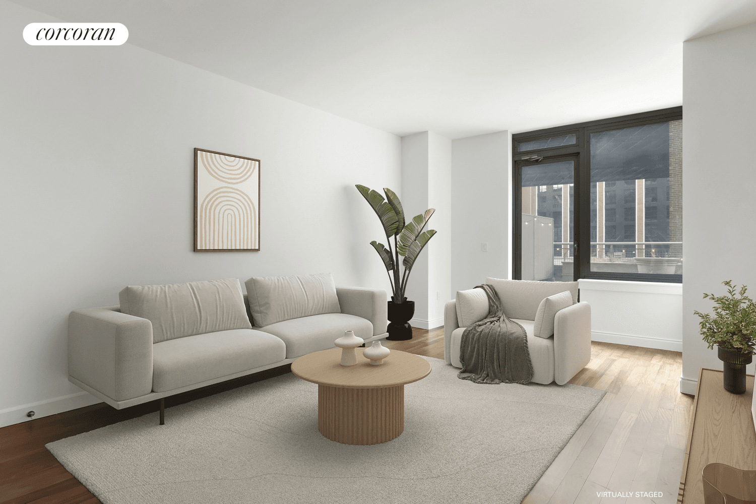 HUGE PRIVATE TERRACE Welcome to Apartment 4L at 100 Jay Street, a stunning 1 bedroom, 1 bathroom residence with a sprawling private terrace, offering the ultimate in DUMBO living.