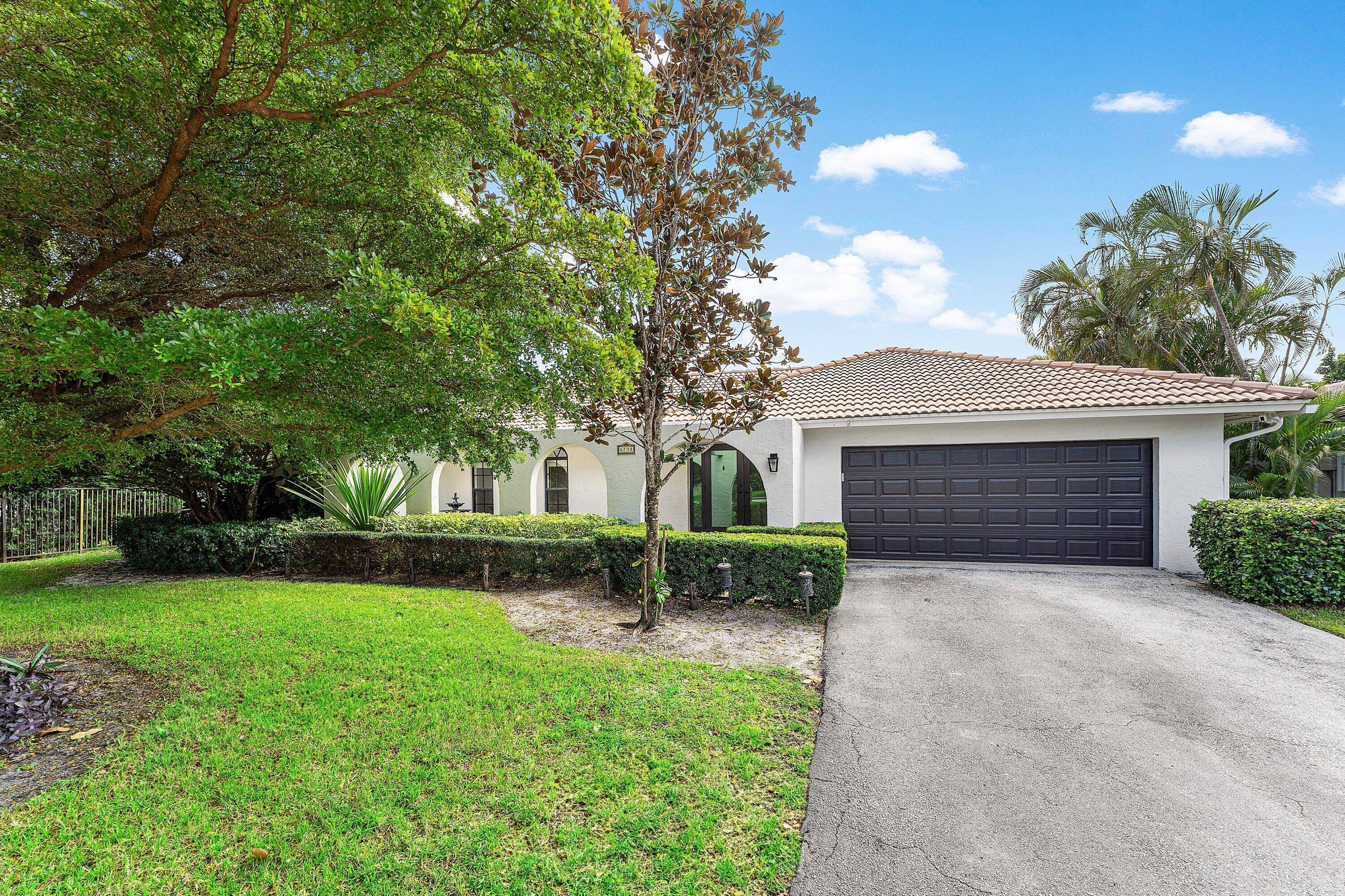 RARE FIND ! 4 BR 2. 1 BA home tucked away on a remarkably private lot, the property offers a serene backyard oasis that is fenced and backs directly onto ...