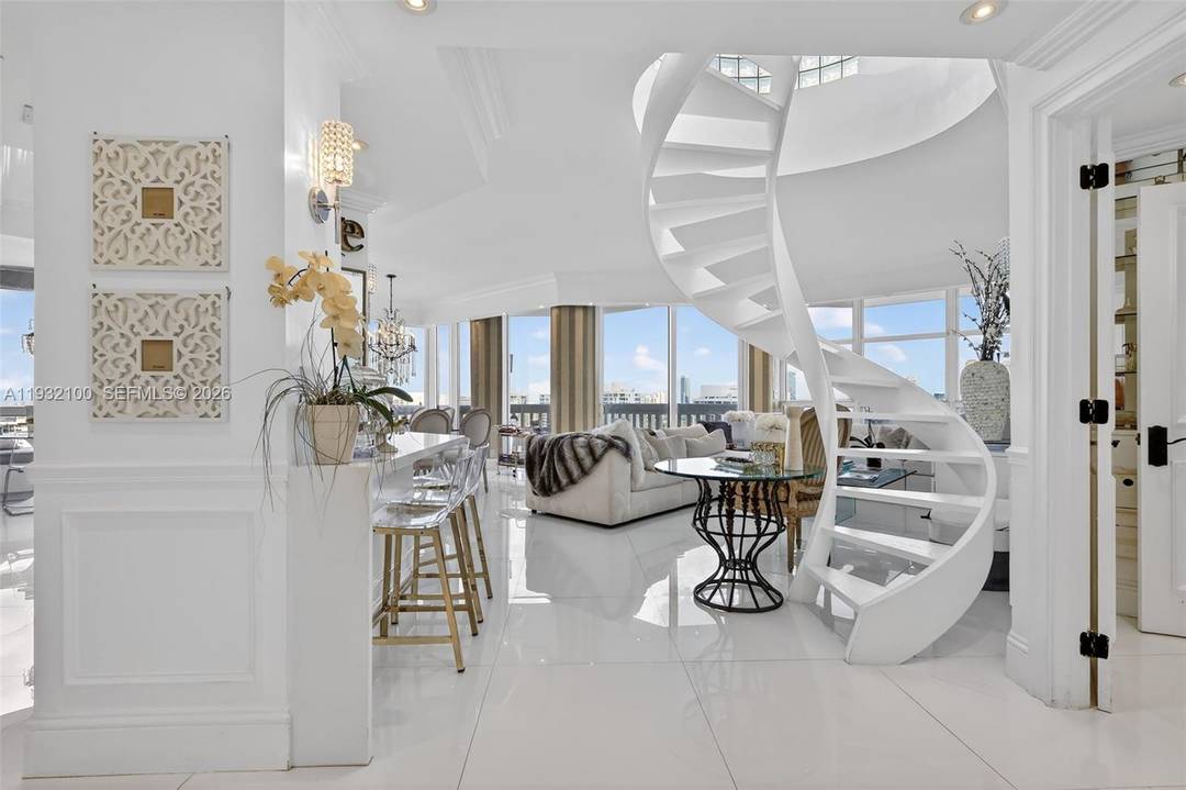 A rare opportunity to own a grand Penthouse residence offering 2, 845 square feet of refined interior living and the ability to create a show stopping private rooftop terrace with ...