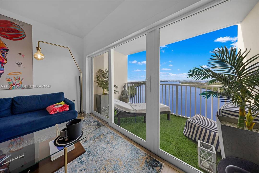 Impeccable 1 bedroom, 1. 5 bath residence offering breathtaking panoramic views of the ocean, Intracoastal, and bay.