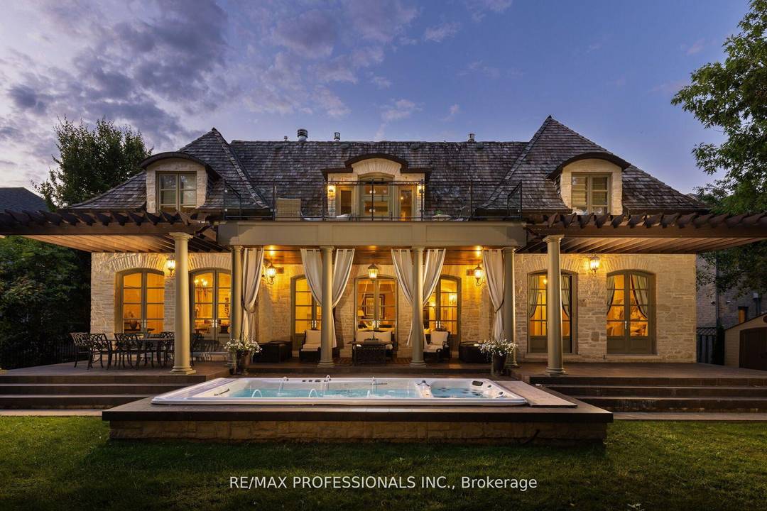 A truly no expense spared custom home on the Mimico Creek Ravine.