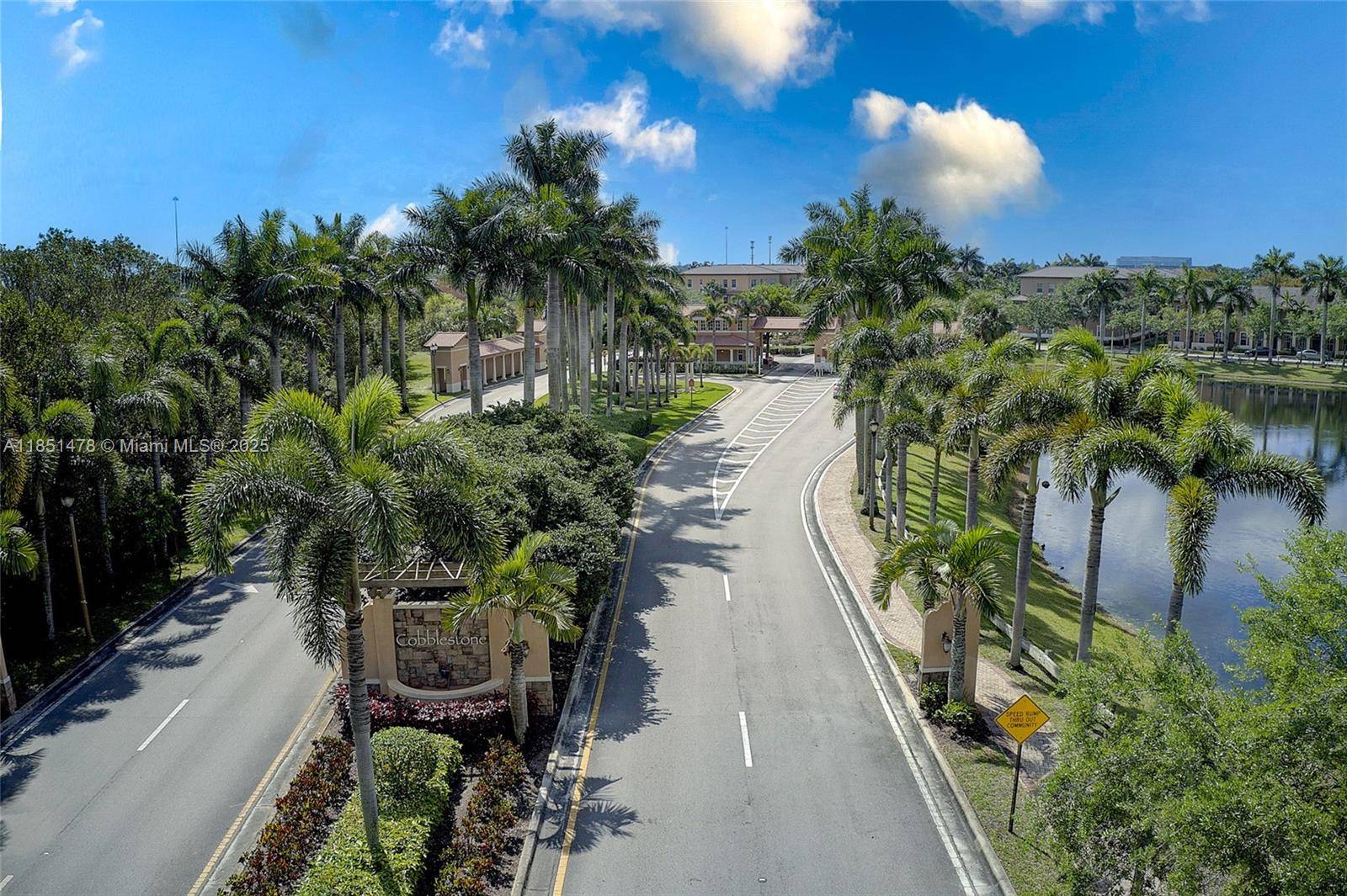 Beautifully and bright 2 bedroom 2 bathroom corner unit in the desirable Cobblestone gated community in West Pembroke Pines, located just minutes from I 75.
