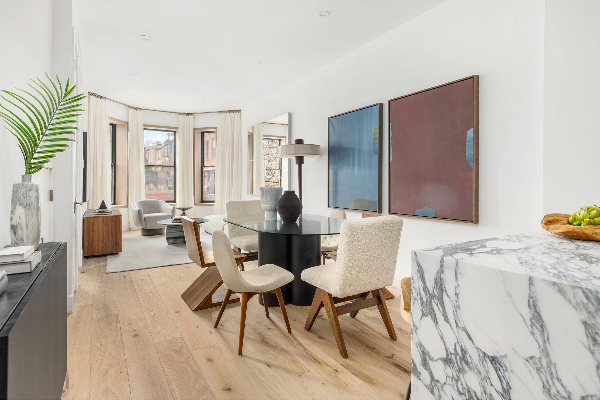 RENTAL ! Discover sophisticated urban living on one of Park Slope's most coveted blocks with the stunning condominium at 426 2nd Street, Unit 3.