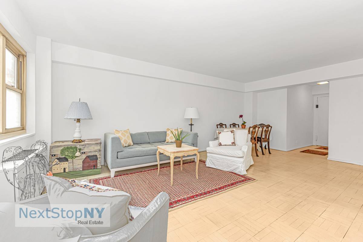 Discover this charming alcove studio apartment, available through an estate sale and sold as is, ideally located on East 56th Street in the heart of Manhattan.