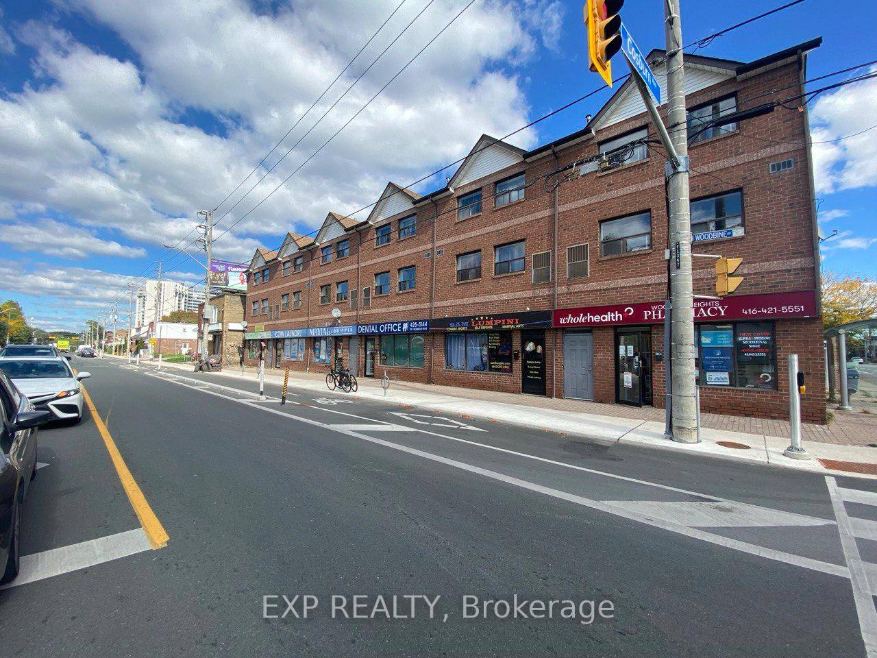 High exposure retail with TTC at the door and two exclusive rear parking spaces.