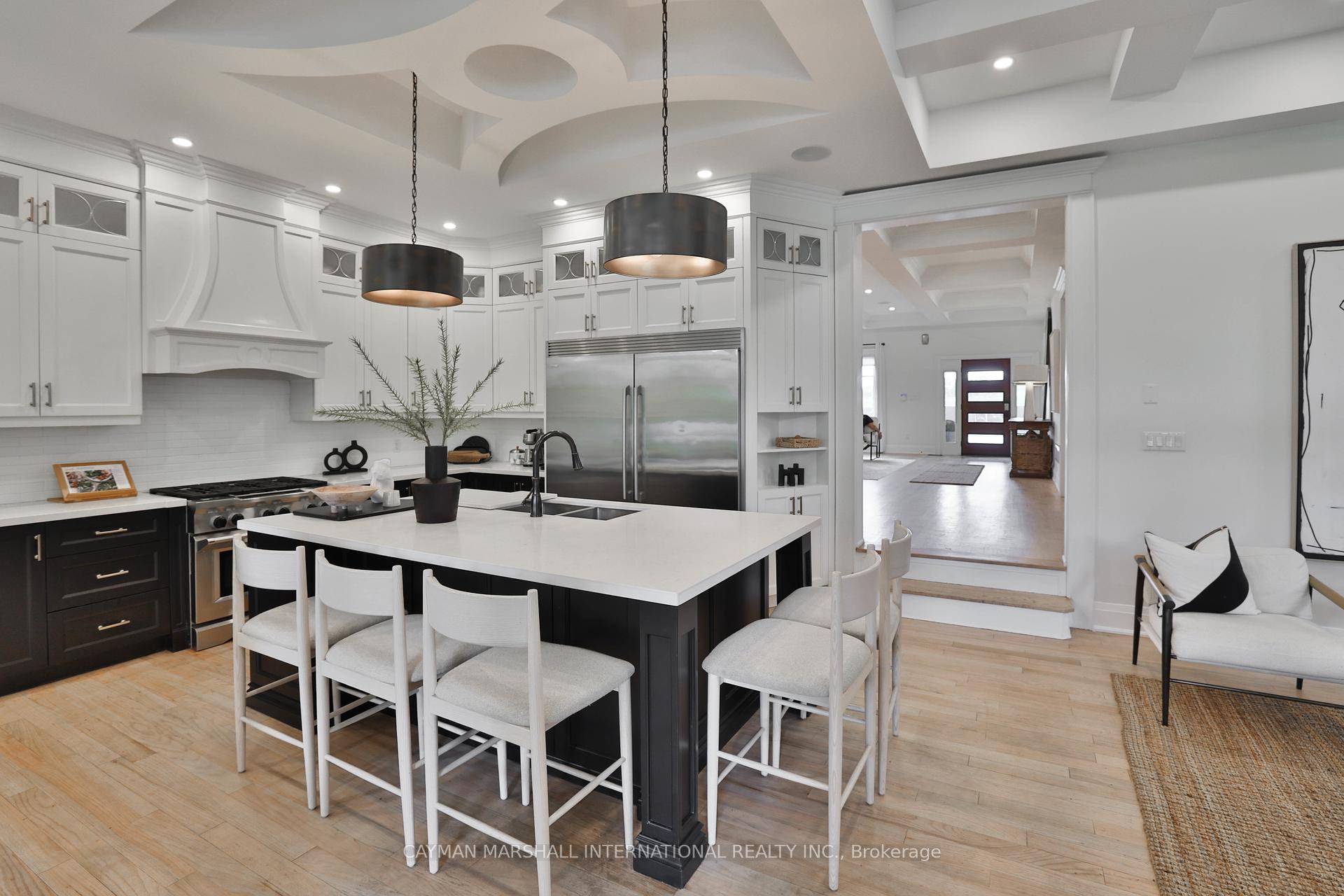Just one block from Lake Ontario and framed by protected parkland, this custom built home is one of the few newer residences in Port Credit's historic district a location where ...