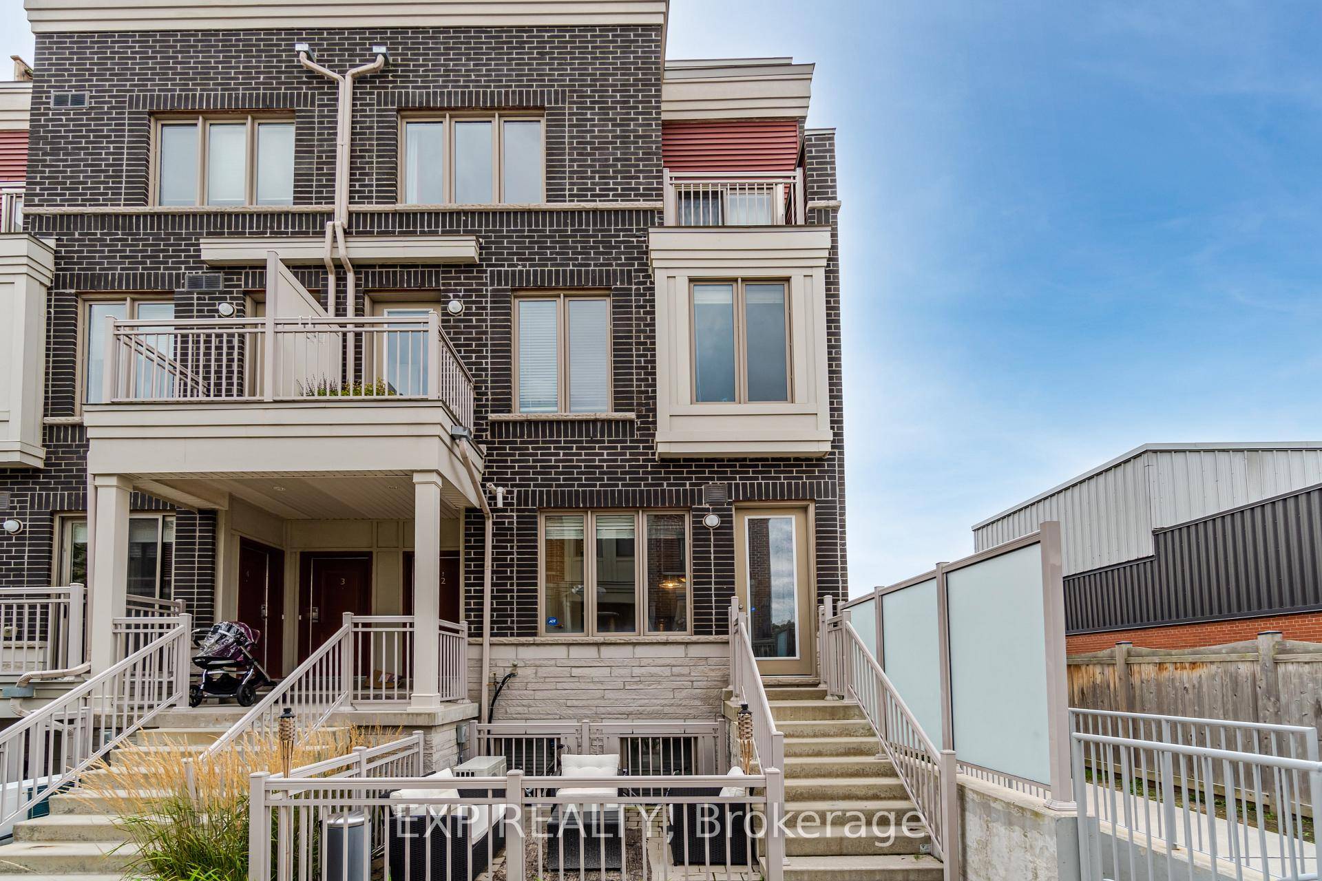 Experience refined living in this stunning corner unit condo townhouse, perfectly situated in South Etobicoke just moments from the lake.